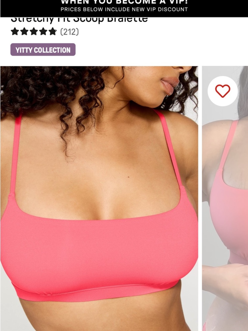 YITTY Coral Scoop Bralette